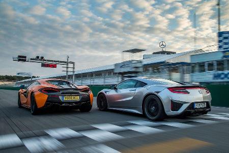 sport auto 10/2016 - Honda NSX - McLaren 570S