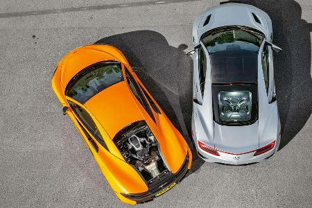 sport auto 10/2016 - Honda NSX - McLaren 570S
