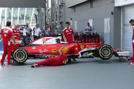 Ferrari - Formel 1 - GP Singapur - 15. Septemberg 2016