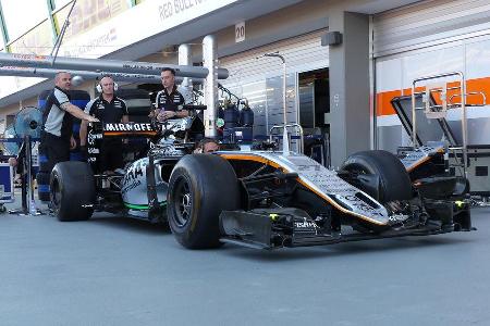 Force India - Formel 1 - GP Singapur - 15. Septemberg 2016