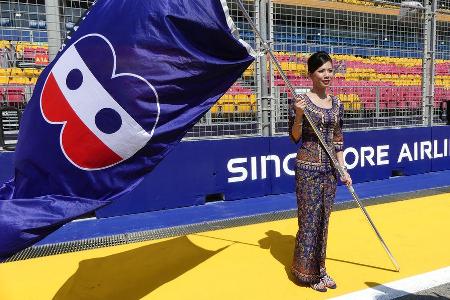 Grid Girls - Formel 1 - GP Singapur - 15. Septemberg 2016
