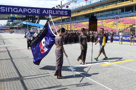 Grid Girls - Formel 1 - GP Singapur - 15. Septemberg 2016