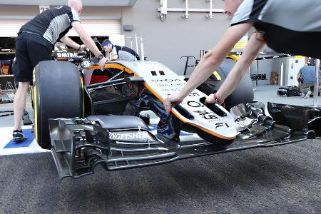 Force India - Formel 1 - GP Singapur - 15. Septemberg 2016