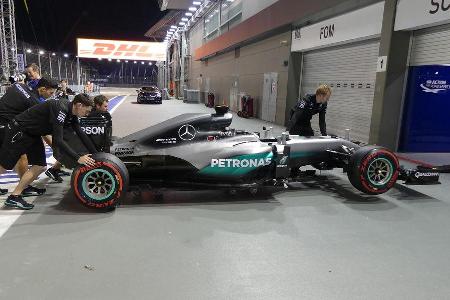 Mercedes - Formel 1 - GP Singapur - 15. September 2016