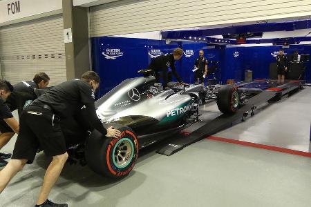 Mercedes - Formel 1 - GP Singapur - 15. September 2016