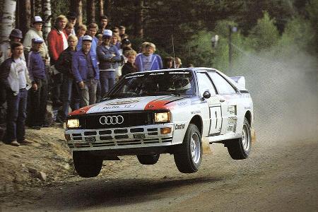 Rallye-Ikone und Wegbereiter der Allradtechnik: Audi Quattro.