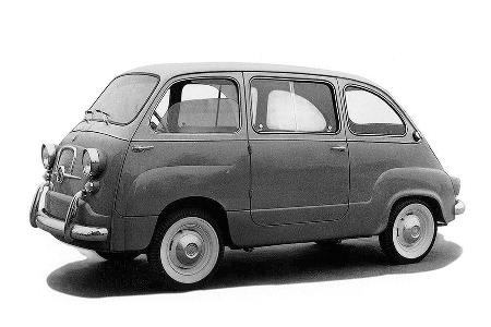 Einer der ersten Minivans: Fiat Multipla.