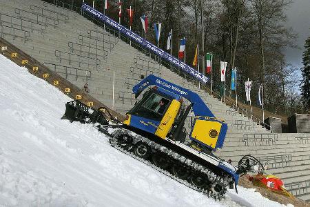 Extrem steigungsfähig: Pistenbully.