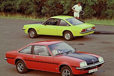 Sorgte für Lacher auf dem Schulhof: Opel Manta.