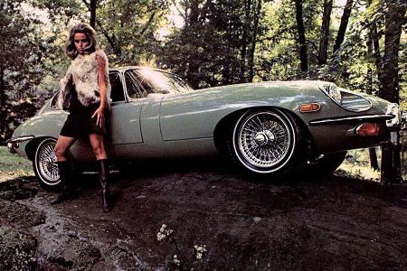 Nicht nur Frauen flogen auf ihn: Jaguar E-Type.