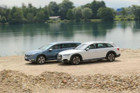 Audi A4 Allroad Quattro 2.0 TFSI, VW Passat Alltrack 2.0 TSI 4Motion