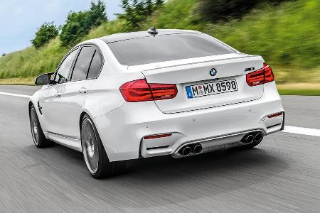 BMW M3 Competition, Heckansicht