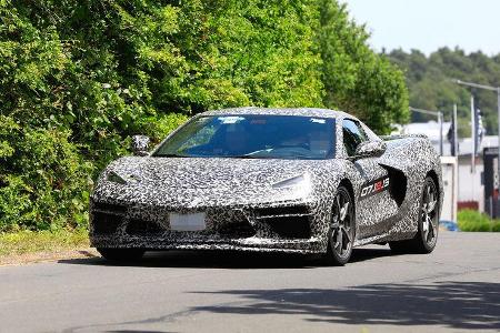 Erlkönig Corvette C8