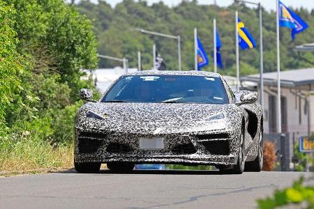 Erlkönig Corvette C8