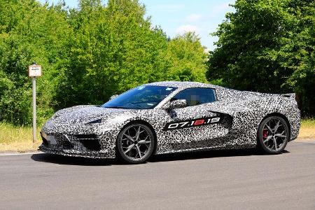 Erlkönig Corvette C8