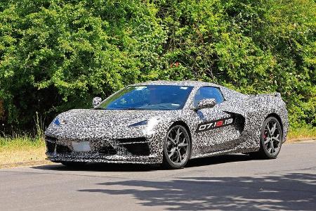 Erlkönig Corvette C8