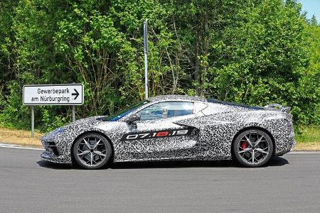 Erlkönig Corvette C8