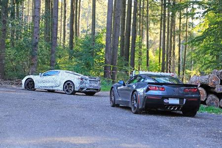 Erlkönig Chevrolet Corvette C8