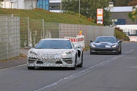 Erlkönig Chevrolet Corvette C8