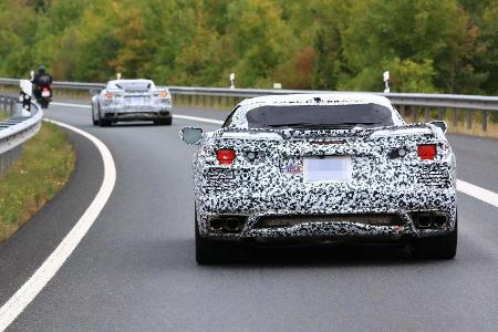 Erlkönig Corvette C8