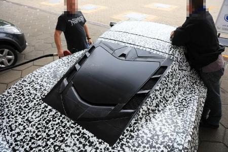 Erlkönig Corvette C8