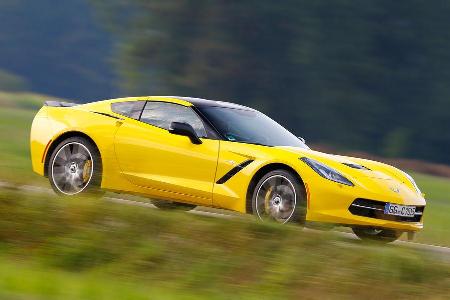 Chevrolet Corvette Stingray, Seitenansicht