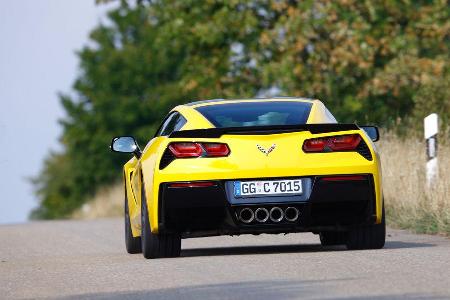 Chevrolet Corvette Stingray, Heckansicht