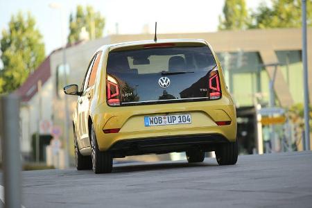 VW Up 1.0 TSI, Heckansicht