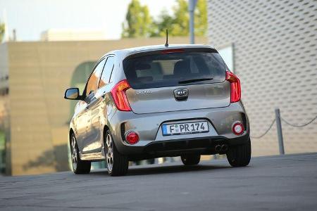 Kia Picanto 1.2, Heckansicht