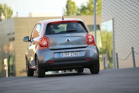 Smart Forfour 0.9, Heckansicht