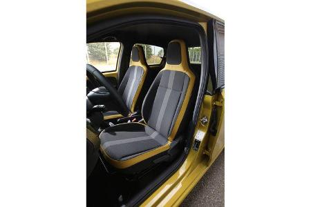 VW Up 1.0 TSI, Fahrersitz