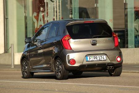 Kia Picanto 1.2, Heckansicht