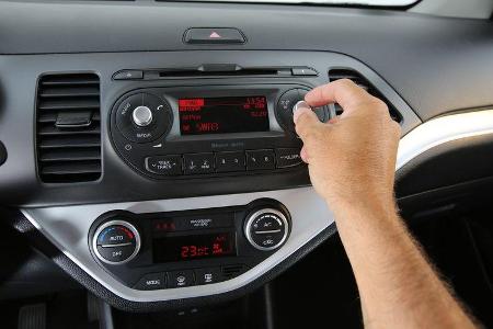 Kia Picanto 1.2, Bedienelemente