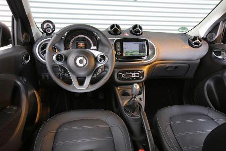 Smart Forfour 0.9, Cockpit