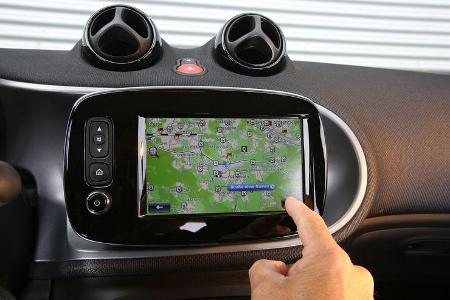 Smart Forfour 0.9, Navi