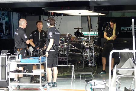 Mercedes - Formel 1 - GP Malaysia - Sepang - Donnerstag - 29.9.2016
