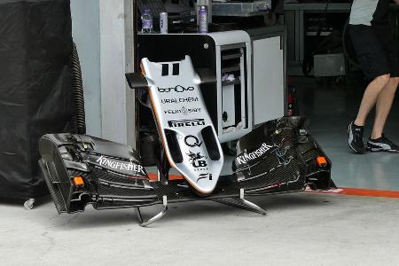 Force India - Formel 1 - GP Malaysia - Sepang - Donnerstag - 29.9.2016