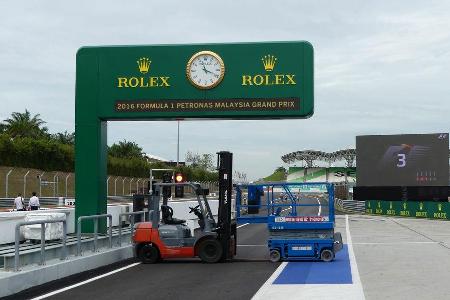 Impressionen - Formel 1 - GP Malaysia - Sepang - Donnerstag - 29.9.2016