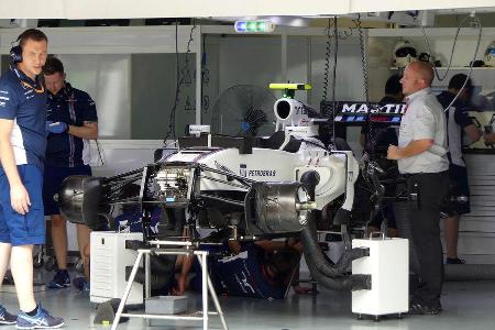 Williams - Formel 1 - GP Malaysia - Sepang - Donnerstag - 29.9.2016