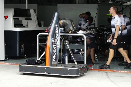 McLaren-Honda - Formel 1 - GP Malaysia - Sepang - Donnerstag - 29.9.2016