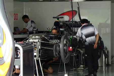 McLaren-Honda - Formel 1 - GP Malaysia - Sepang - Donnerstag - 29.9.2016