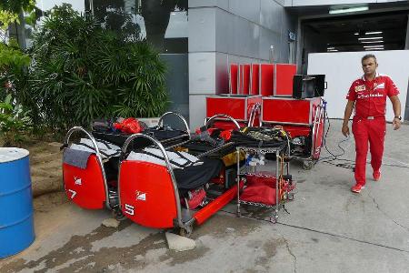 Ferrari - Formel 1 - GP Malaysia - Sepang - Donnerstag - 29.9.2016