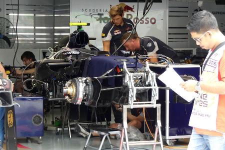 Toro Rosso - Formel 1 - GP Malaysia - Sepang - Donnerstag - 29.9.2016