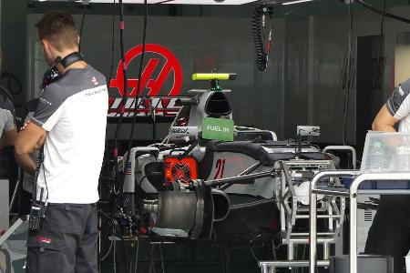 HaasF1 - Formel 1 - GP Malaysia - Sepang - Donnerstag - 29.9.2016
