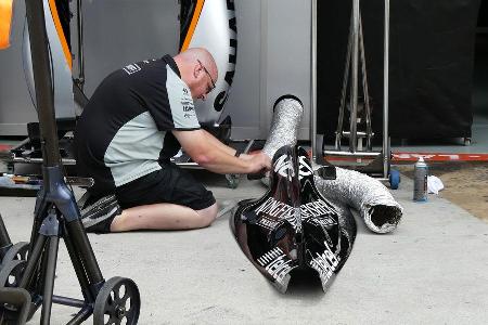Force India - Formel 1 - GP Malaysia - Sepang - Donnerstag - 29.9.2016