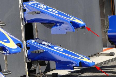 Sauber - Formel 1-Technik - GP Belgien / GP Italien - 2016