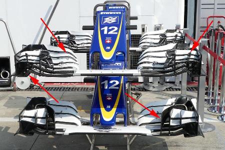Sauber - Formel 1-Technik - GP Belgien / GP Italien - 2016