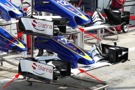 Sauber - Formel 1-Technik - GP Belgien / GP Italien - 2016