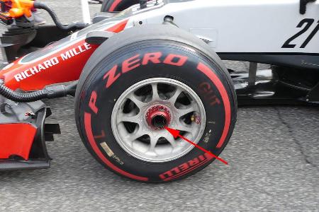 Haas - Formel 1-Technik - GP Belgien / GP Italien - 2016