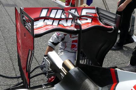 Haas - Formel 1-Technik - GP Belgien / GP Italien - 2016